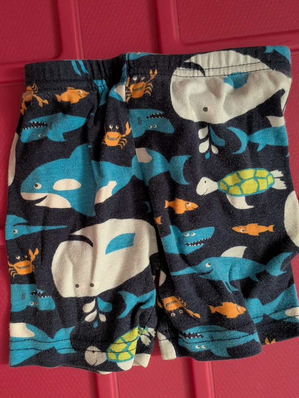 3-Pack Toddler Pajama Shorts - Sea & Space Print - Blue Mix